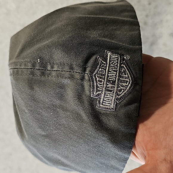 Harley-Davidson Large Charcoal Embroidered Cap - Picture 3 of 7